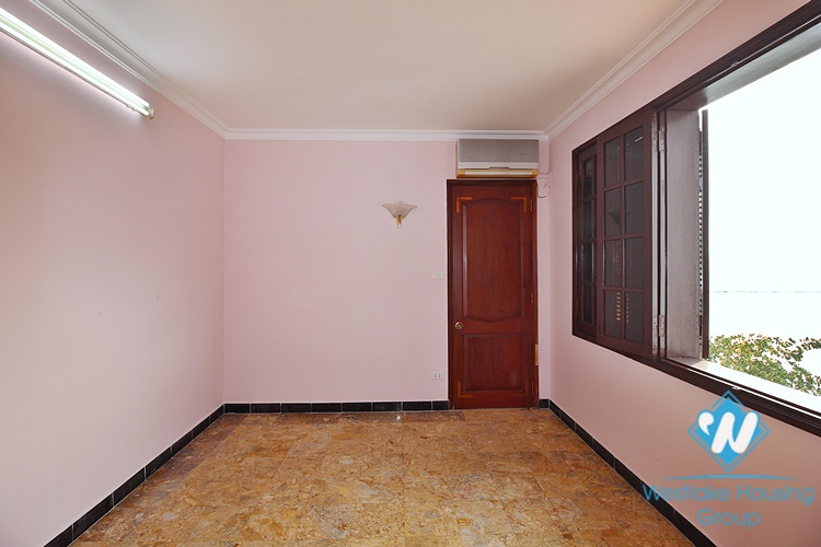 Renovated 4 beds house with lake view for rent in Tu Hoa area, Tay Ho